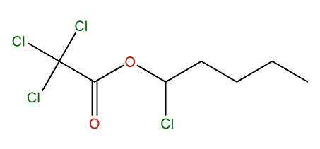 1-Chloropentyl trichloroacetate